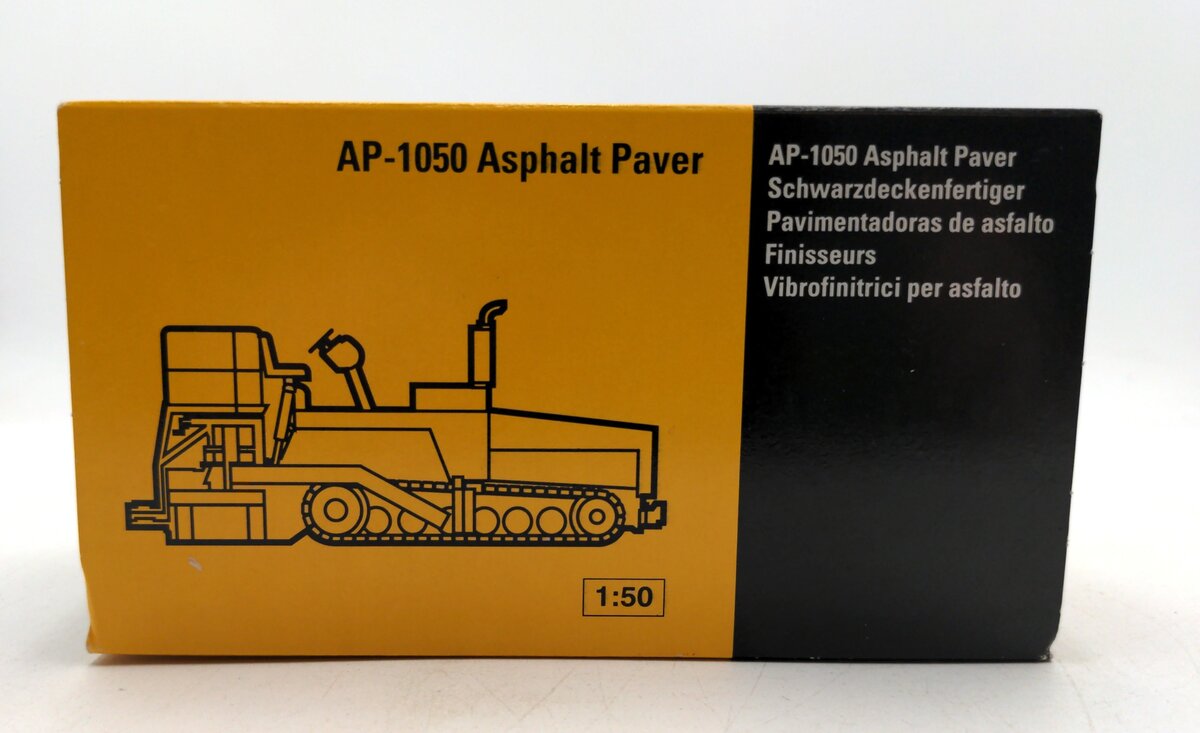 NZG 388/1 1:50 Caterpillar BG-245B Asphalt Paver - Barber Greene LN/Box