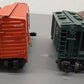 Weaver O Gauge Assorted Freight Cars; 34016, 35452, 30070, 198052, [4]