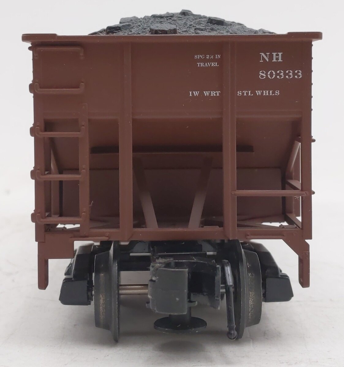 Atlas 907-1 O Gauge New Haven AAR 3-Bay 70' Ton Hopper Car #80333 (3 Rail) EX/Box