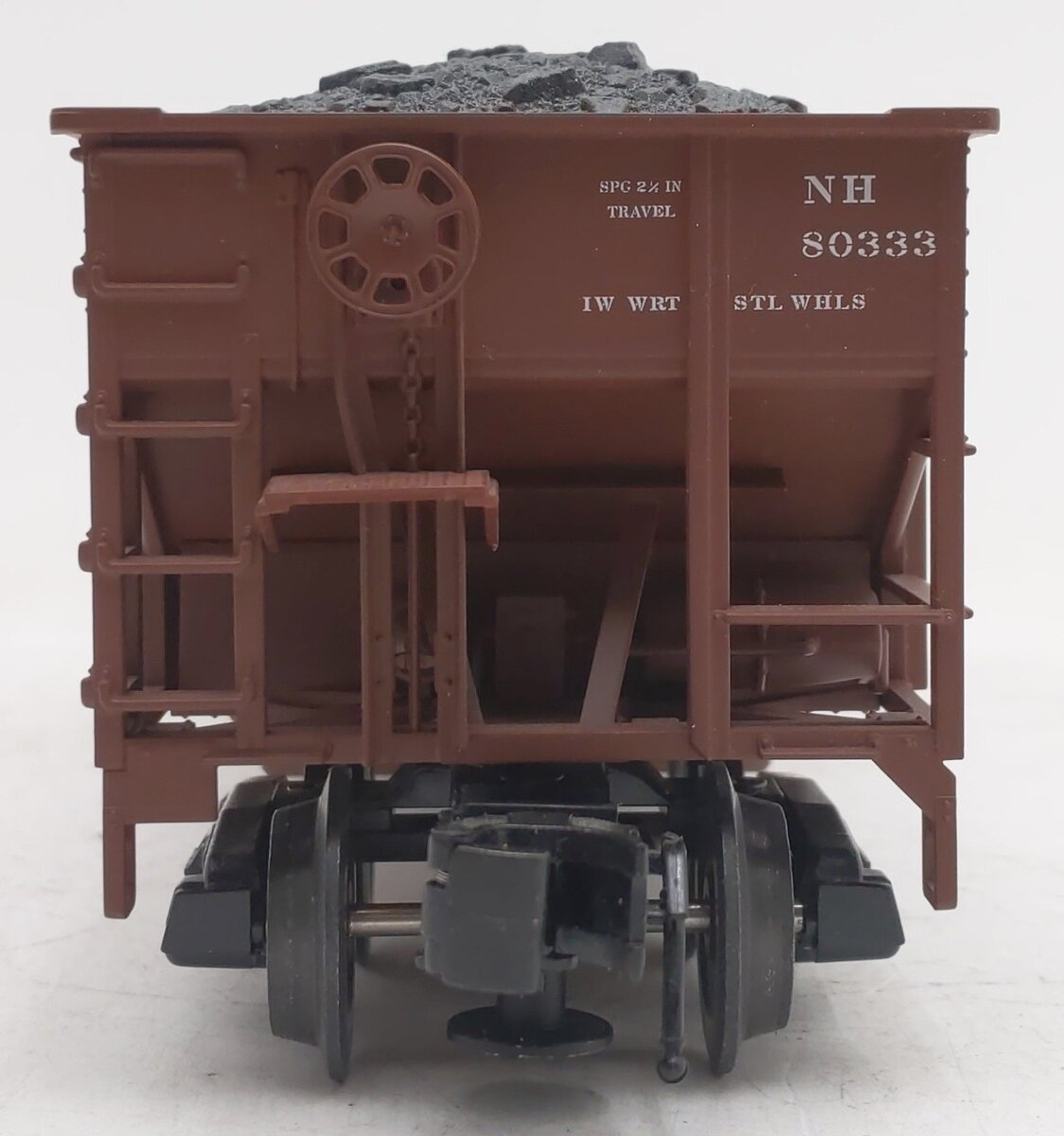 Atlas 907-1 O Gauge New Haven AAR 3-Bay 70' Ton Hopper Car #80333 (3 Rail) EX/Box
