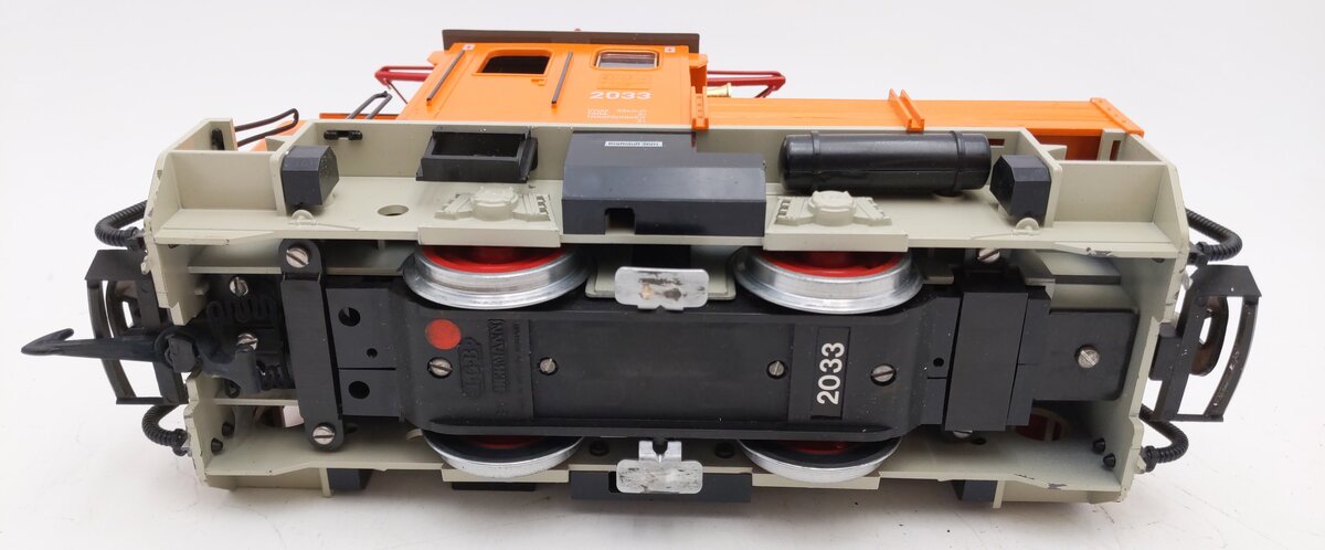 LGB 2033 G Scale Small 0-4-0 Electric Work Train Locomotive #2033 VG