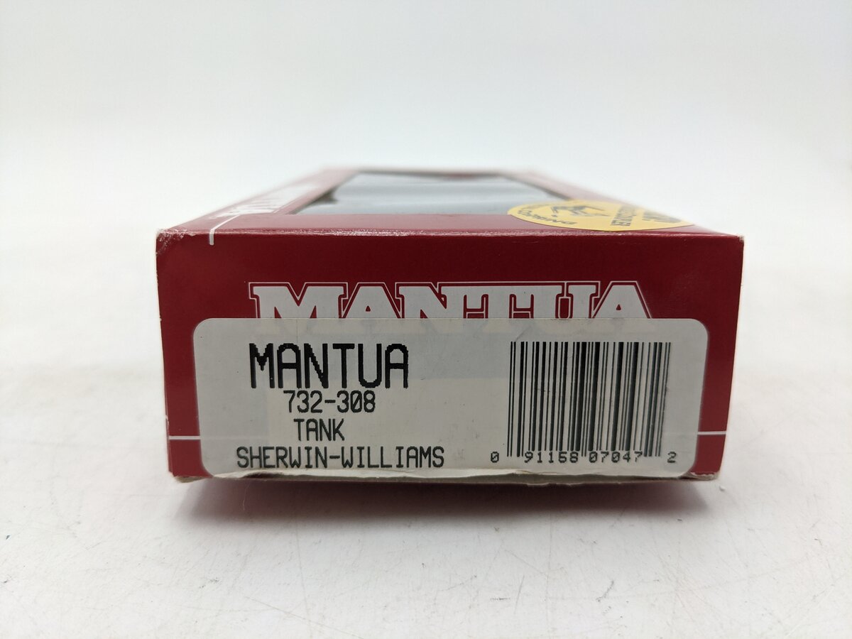 Mantua 732-308 HO Sherwin Williams Tank Car #102 EX/Box