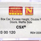 Micro-Trains 10300120 N CSX 60' Excess Height Double Plug Door Boxcar #223094