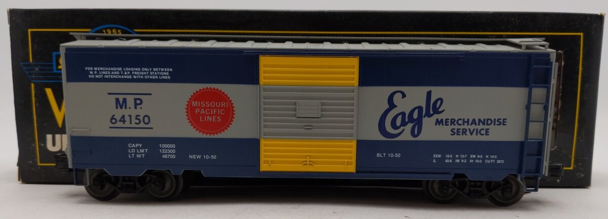 Weaver 64151 Missouri Pacific Boxcar 3-Rail EX/Box