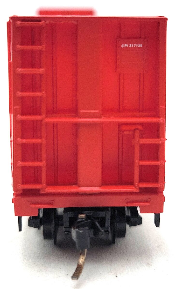 Micro-Trains 05400070 N Scale CP Rail 61' 8" Bulkhead Flatcar #317135 LN/Box