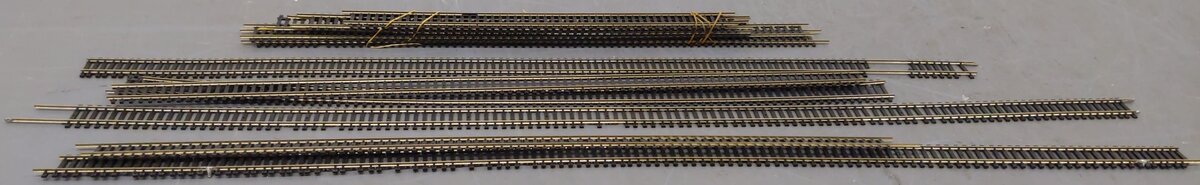 Atlas & GT-Italy HO Scale Code 100 Assorted Straight & Flex Track Sections [11]