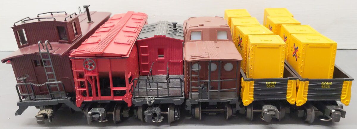 Assorted O Freight Cars K-624701, K-6528, 6-9162, 6-6491, 6-17603 [6] VG
