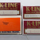 Assorted O Freight Cars K-624701, K-6528, 6-9162, 6-6491, 6-17603 [6] VG