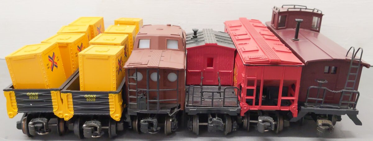 Assorted O Freight Cars K-624701, K-6528, 6-9162, 6-6491, 6-17603 [6] VG