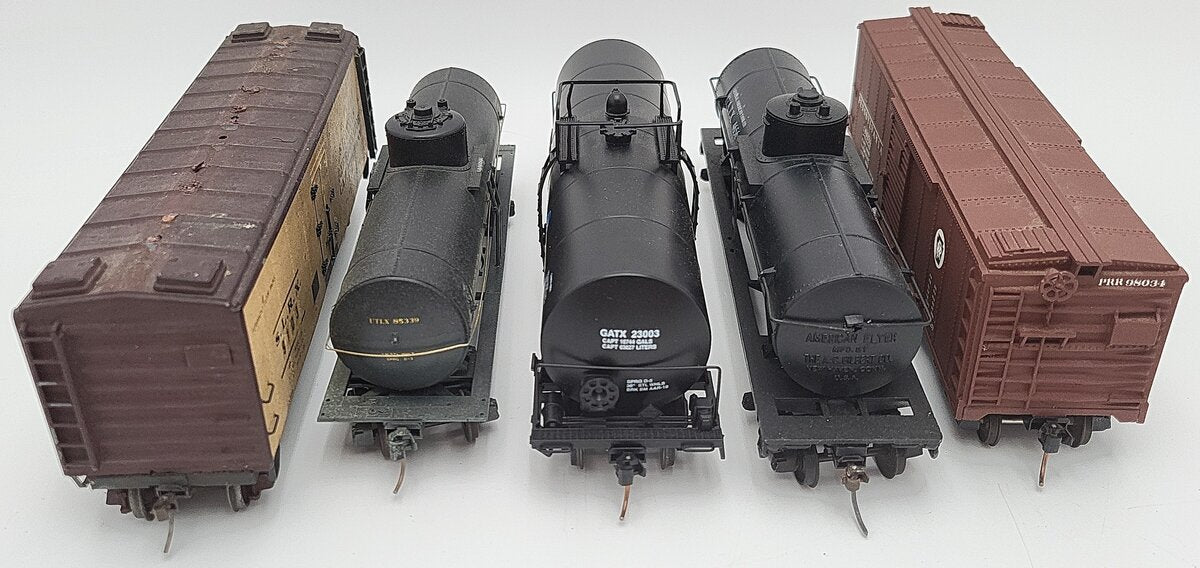 American Models & Others S Assorted Freight Cars: 98034, 23003, 85339, 4656 [5] VG