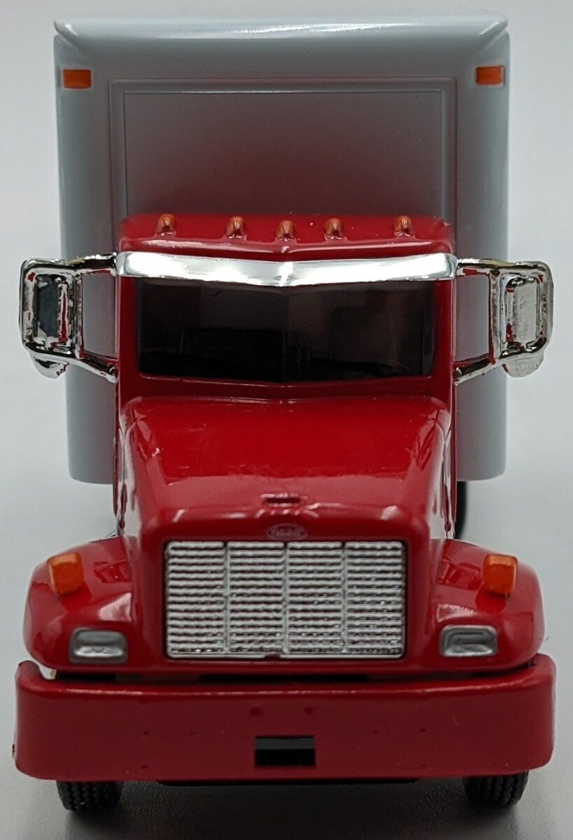 Tonkin 1:53 Peterbilt 330 Box Utility Truck Red Cab White Van NIB