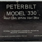Tonkin 1:53 Peterbilt 330 Box Utility Truck Red Cab White Van NIB