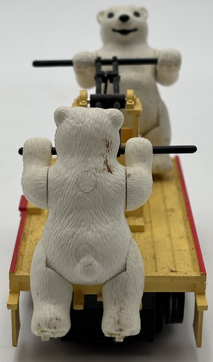 K-Line O K2625-02 Coca Cola Polar Bear Handcar & Trailer VG/Box