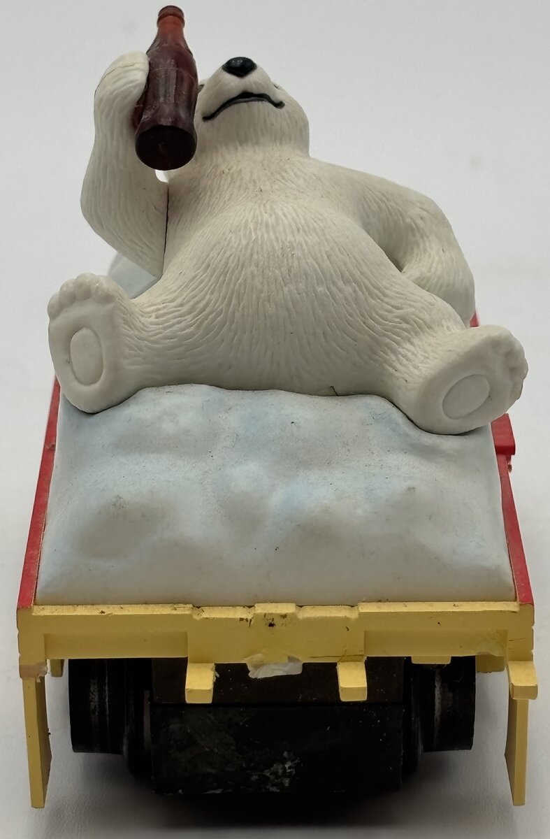 K-Line O K2625-02 Coca Cola Polar Bear Handcar & Trailer VG/Box