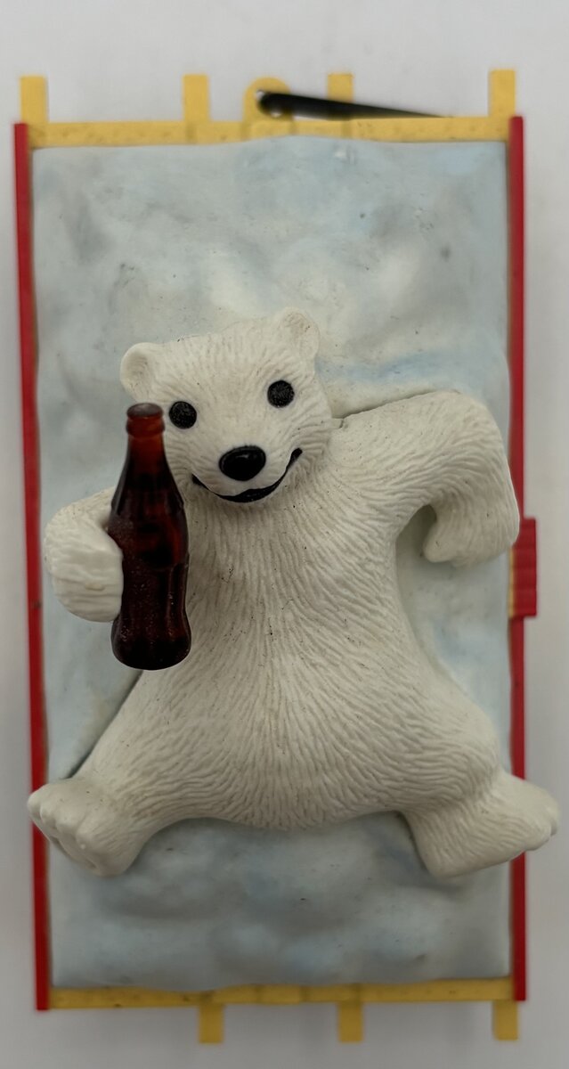 K-Line O K2625-02 Coca Cola Polar Bear Handcar & Trailer VG/Box