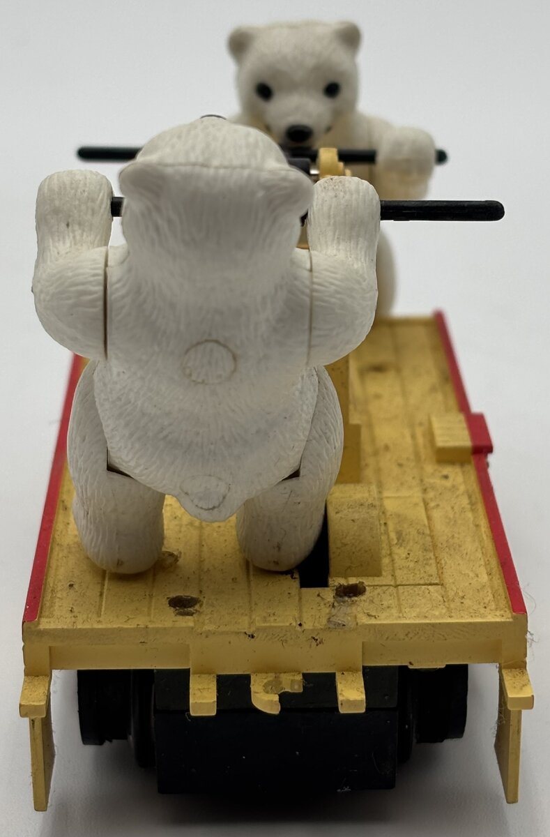 K-Line O K2625-02 Coca Cola Polar Bear Handcar & Trailer VG/Box