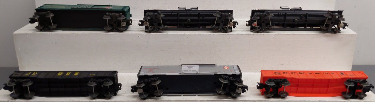 Assorted O Freight Cars K-6323, K-7502, 6-9442, 6-16353, 6-16342 [6] EX/Box