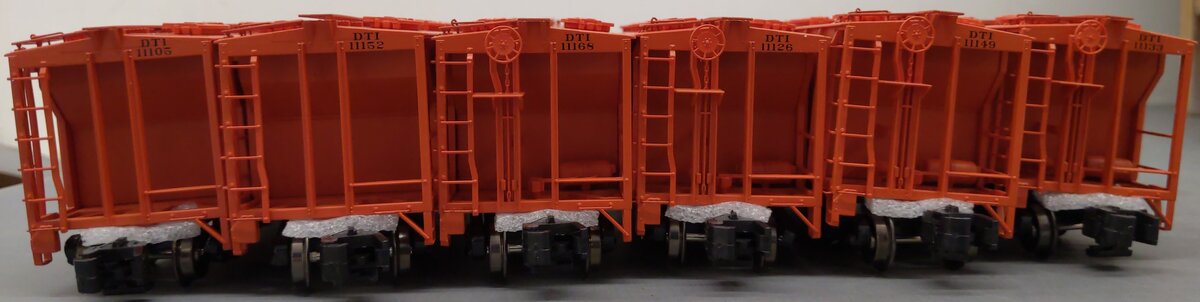MTH 35-70006 S Detroit Toledo & Ironton PS-2 Hopper Car Set (Set of 6) VG/Box