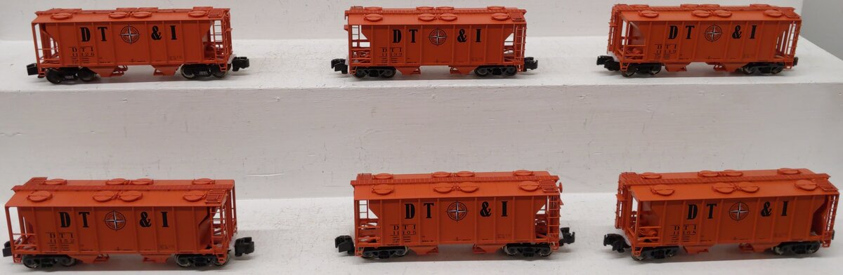 MTH 35-70006 S Detroit Toledo & Ironton PS-2 Hopper Car Set (Set of 6) VG/Box