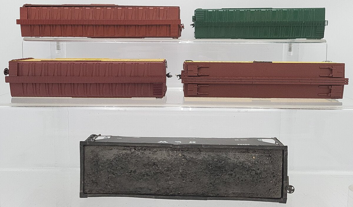 American Models & Other S Scale Assorted Freight Cars: 51002, 82174, 79222 [5] VG