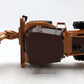 Conrad 2934 1:35 Case Loader/Backhoe With 4 Wheel Drive And Case 4-In-1 Bucket LN/Box