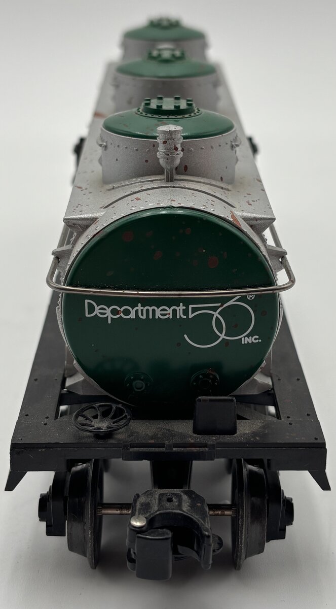 Lionel 6-52157 O Gauge Holly Brothers Dept 56 3-Dome Tank Car # 6156 VG/Box