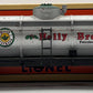 Lionel 6-52157 O Gauge Holly Brothers Dept 56 3-Dome Tank Car # 6156 VG/Box