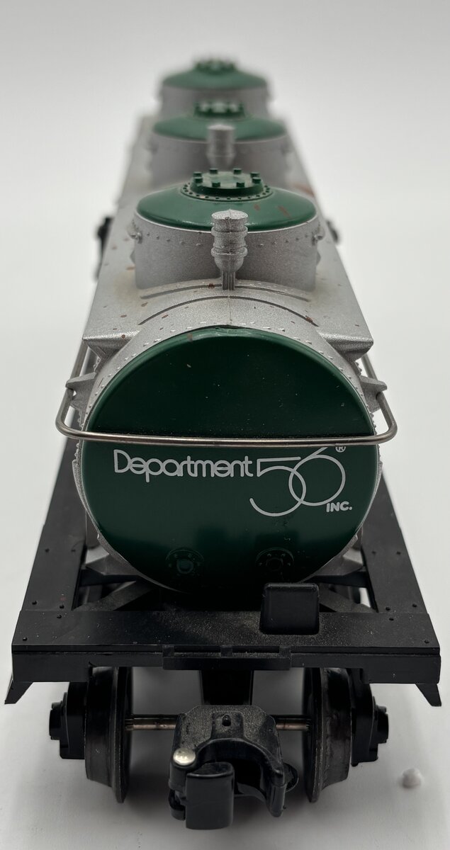 Lionel 6-52157 O Gauge Holly Brothers Dept 56 3-Dome Tank Car # 6156 VG/Box