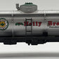 Lionel 6-52157 O Gauge Holly Brothers Dept 56 3-Dome Tank Car # 6156 VG/Box