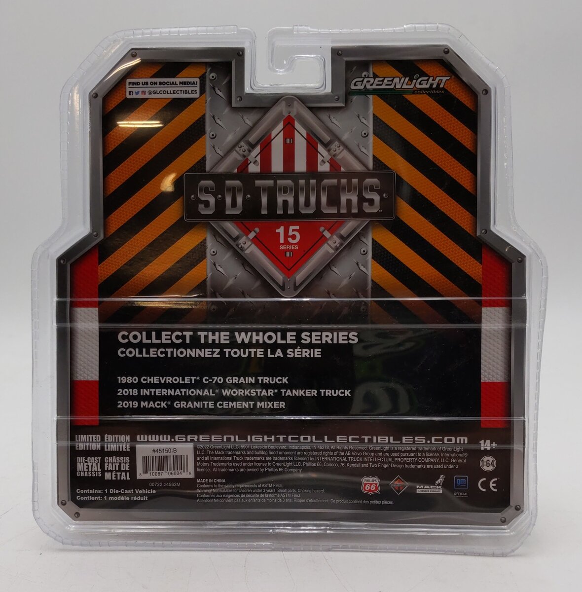 Greenlight Collectibles 1:64 Series 15 2018 International Workstar Tanker Truck MT/Box