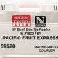 Micro-Trains 05900520 N Pacific Fruit Express 40' Steel Side Ice Reefer #41507 LN/Box