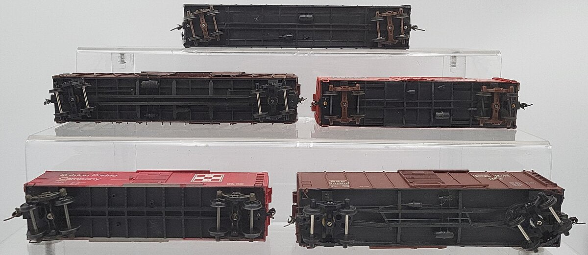 American Models & Other S Scale Assorted Freight Cars: 15067, 11492, 67632 [5] VG