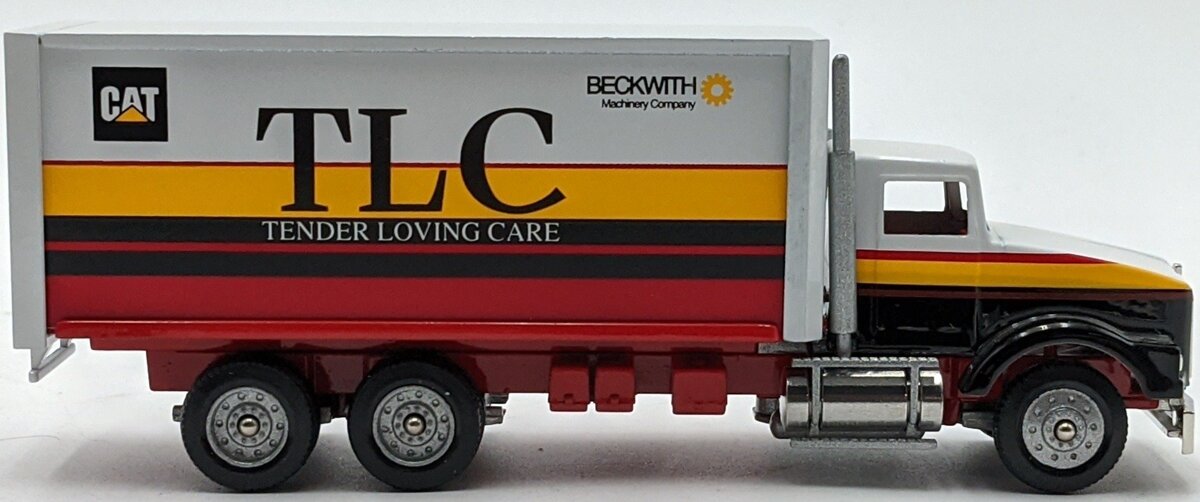 Winross 1:64 CAT Box Delivery Truck TLC Tender Loving Care Beckwith Machinery NIB