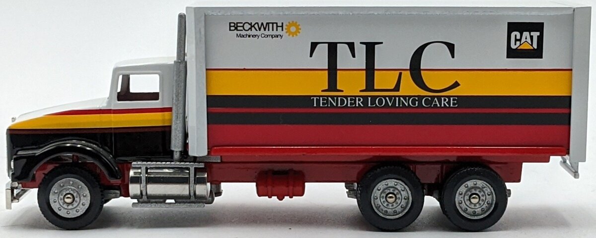 Winross 1:64 CAT Box Delivery Truck TLC Tender Loving Care Beckwith Machinery NIB
