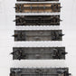 Custom S Scale Assorted Flat Cars [6] VG