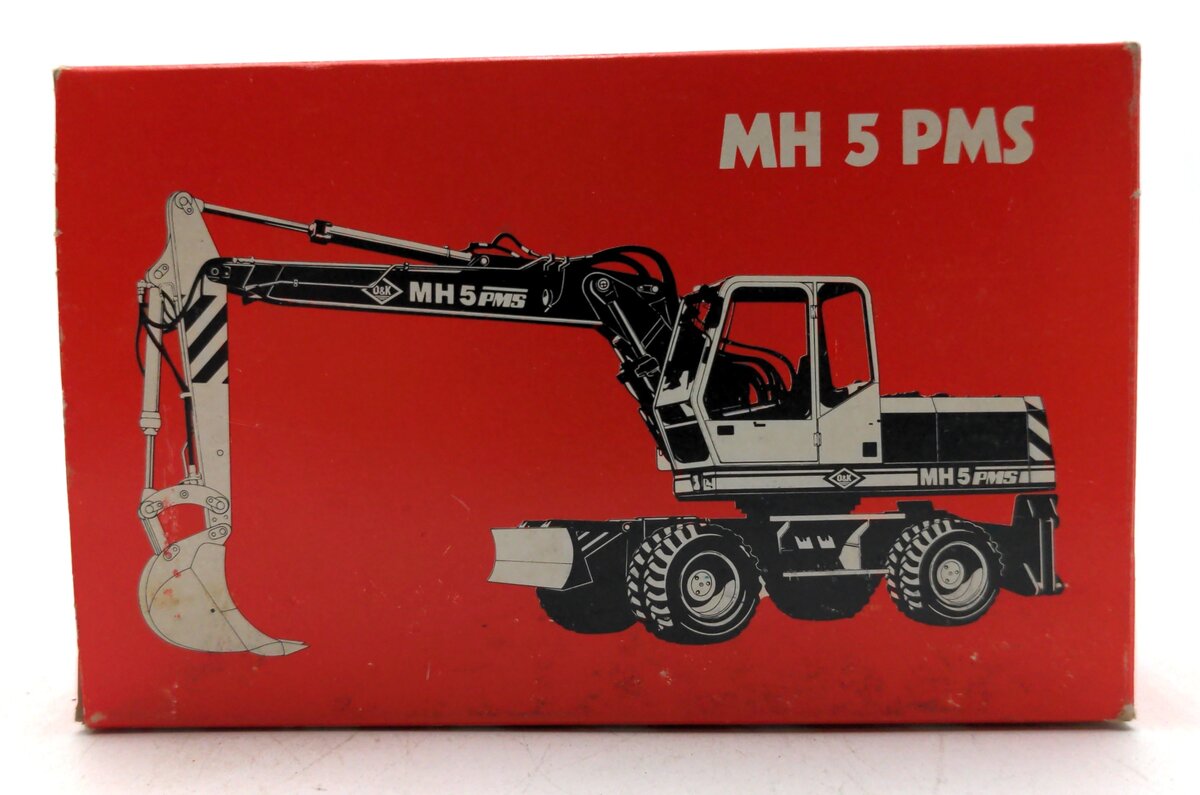 NZG 333 1:50 Scale O&K Wheel Excavator MH 5 PMS LN/Box