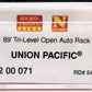 Micro-Trains 11200071 N Union Pacific 89' Tri-Level Open Autorack #54053 EX/Box