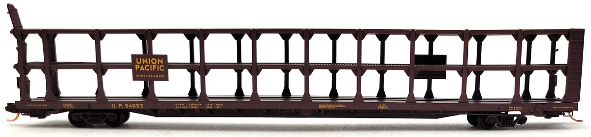 Micro-Trains 11200071 N Union Pacific 89' Tri-Level Open Autorack #54053 EX/Box