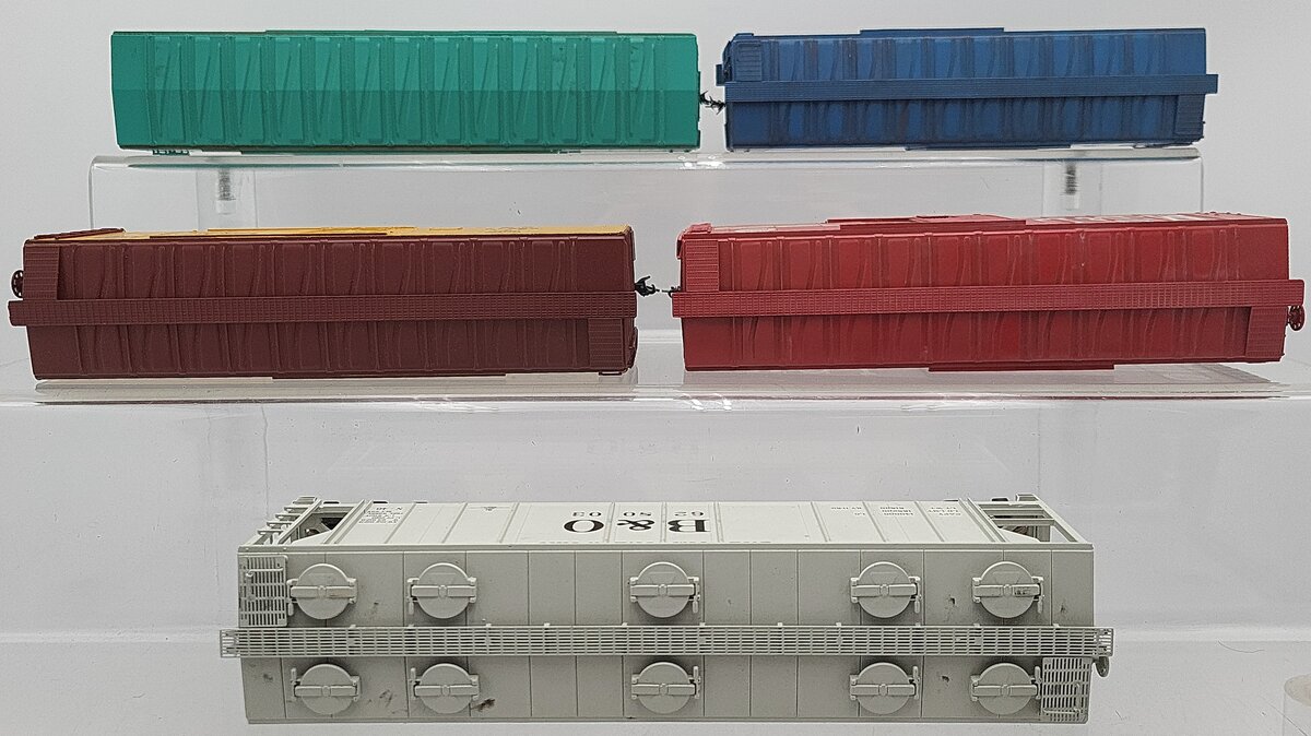 American Models & Other S Scale Assorted Freight Cars: 26910, 516153, 54646, [5] EX