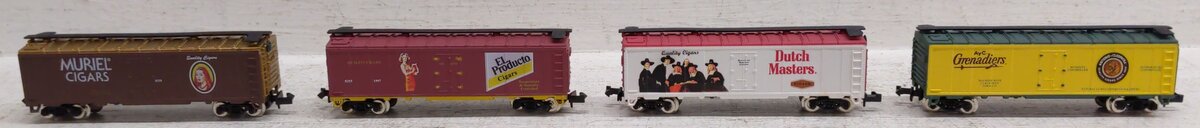 Model Power 3608 N Scale Cigar Reefer 4-Car Set EX/Box