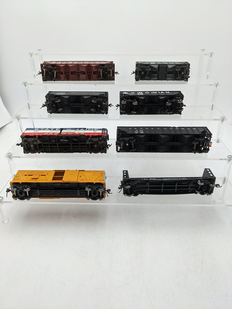 Athearn & Others HO Assorted Train Cars [8] EX