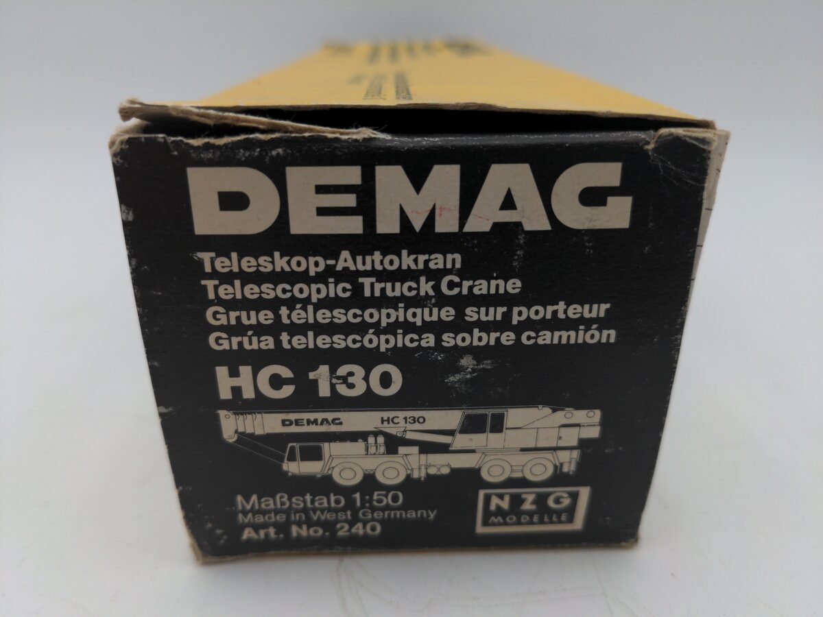 NZG 240 1:50 Demag HC130 Telescopic Truck Crane EX/Box