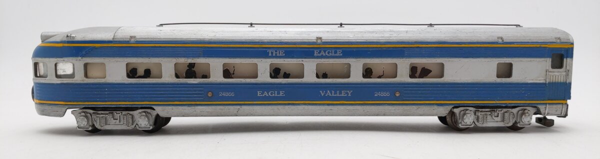 American Flyer 24866 Vintage S Missouri Pacific Observation Passenger Car VG