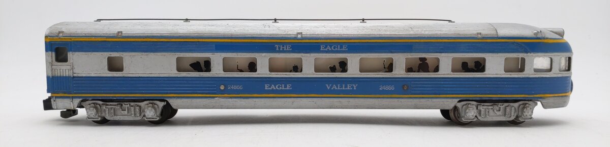 American Flyer 24866 Vintage S Missouri Pacific Observation Passenger Car VG