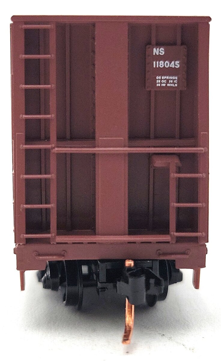 Micro-Trains 05400230 N NS 61' Bulkhead Flatcar w/Steel Beam Load #118045 LN/Box