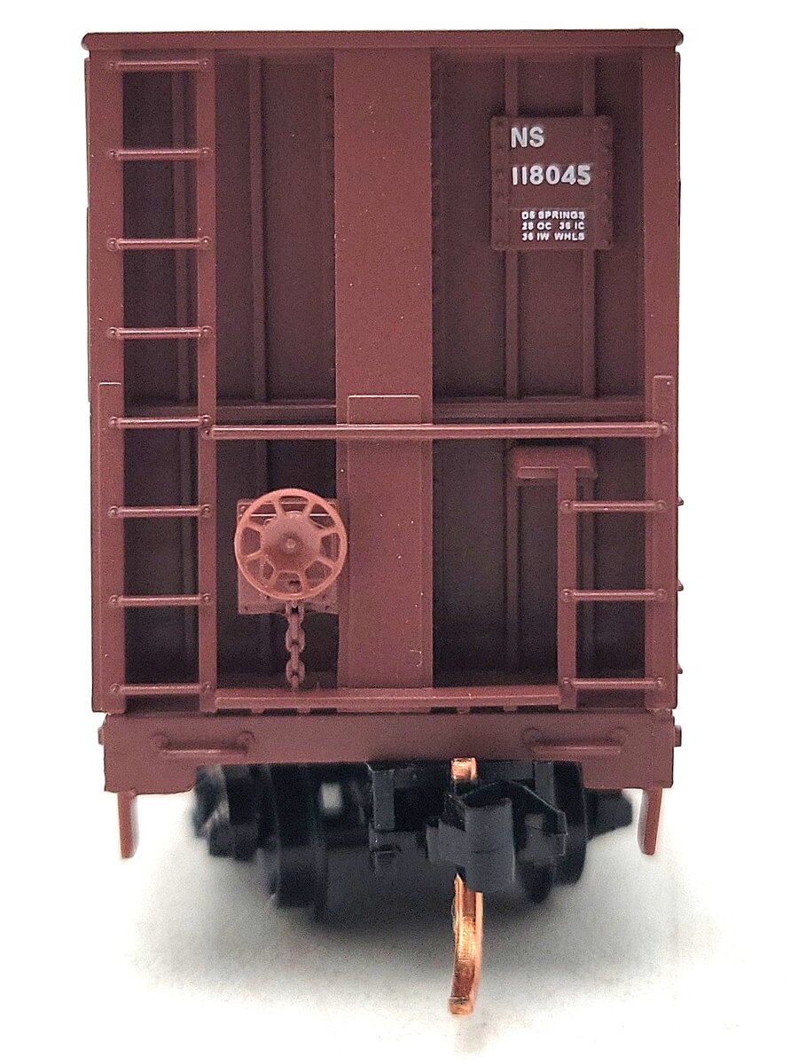 Micro-Trains 05400230 N NS 61' Bulkhead Flatcar w/Steel Beam Load #118045 LN/Box