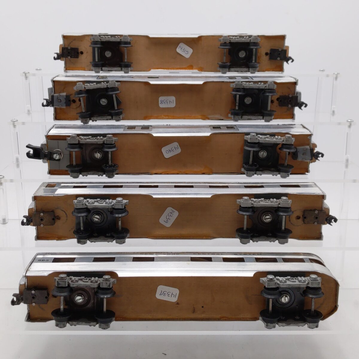 Generic S Scale New York Central Assembled Passenger Car Kits [5] VG