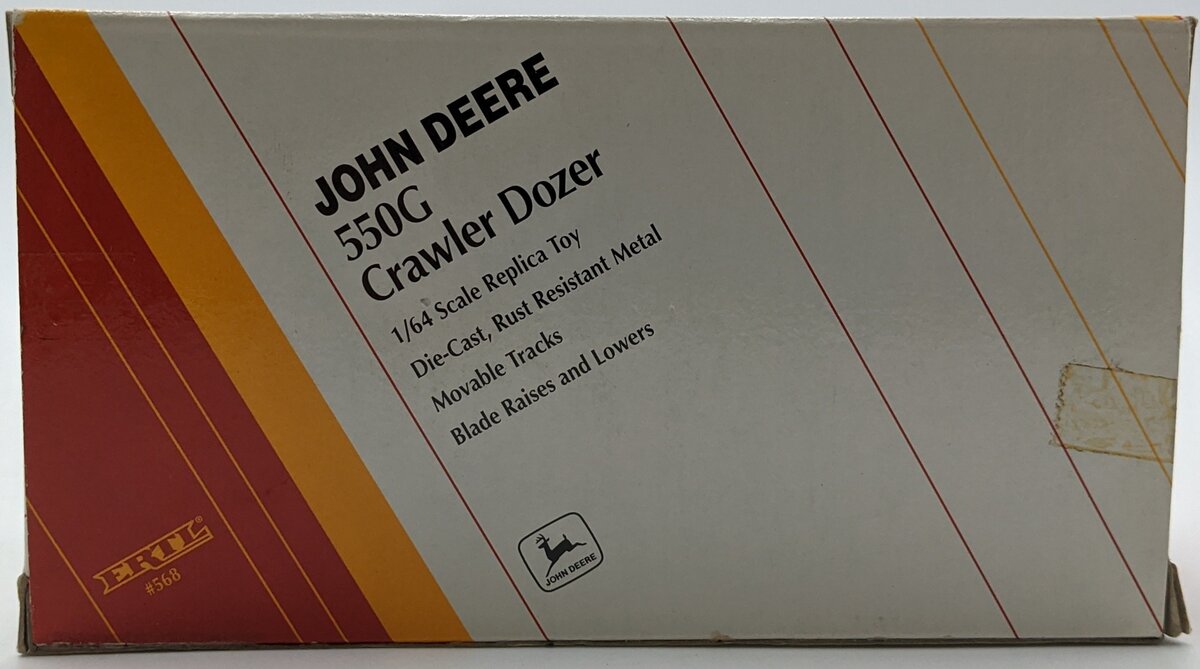 Ertl 568 1:64 Road Construction Ahead John Deere 550G Crawler Dozer NIB