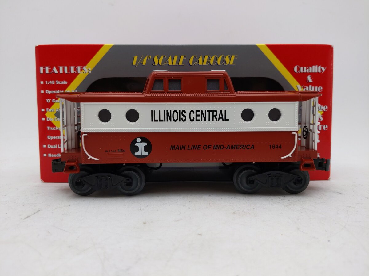 Williams CAB140 O Illinois Central N5C Caboose #1644 NIB