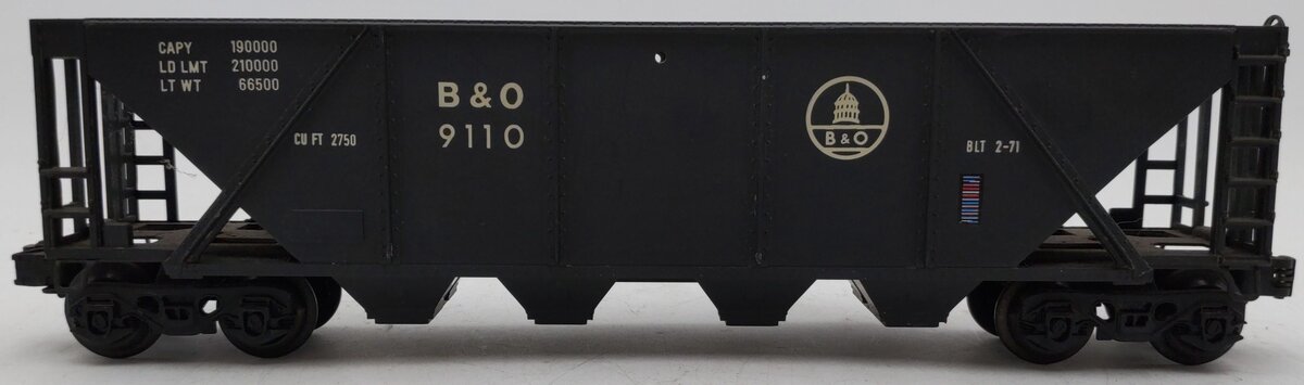 Lionel 6-9110 O Gauge Baltimore & Ohio Quad Hopper VG
